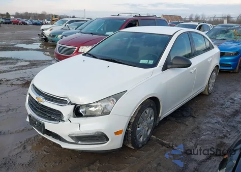2016 Chevrolet Cruze Limited Ls Auto из США, поврежденный, VIN 1G1PC5SG2G7114895